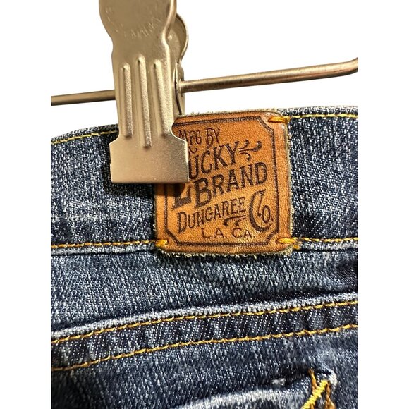 🍒 2/$20 🍒 Lucky Brand Womens Bootcut Blue Denim Jeans sz 6 - Picture 5 of 8